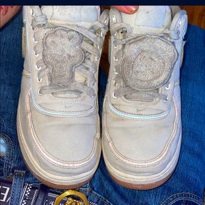 Travis scott air force 1 sail authentic size 10 mens